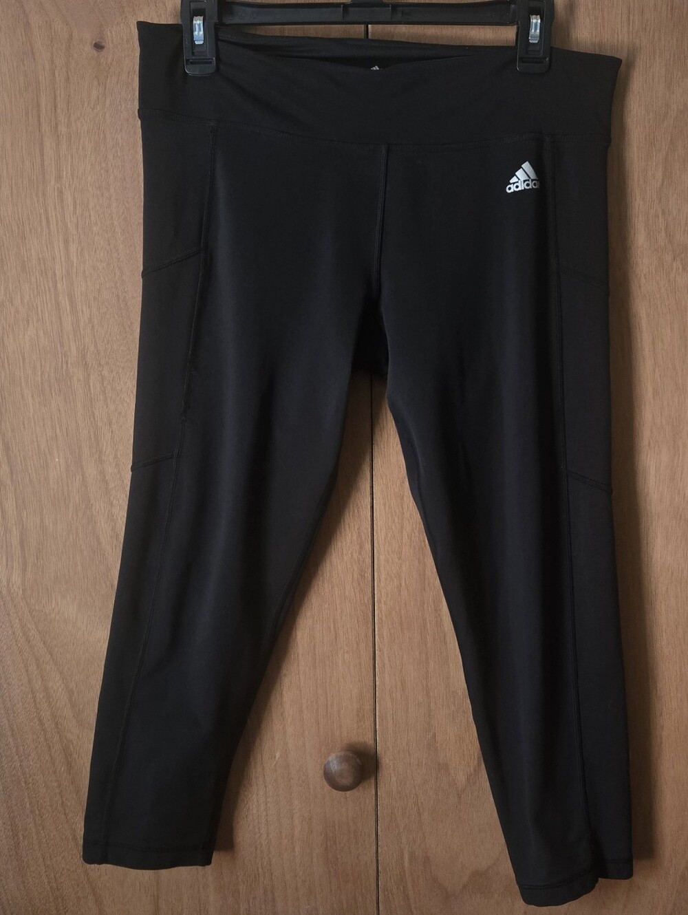 Adidas Black Performance Capri Leggings